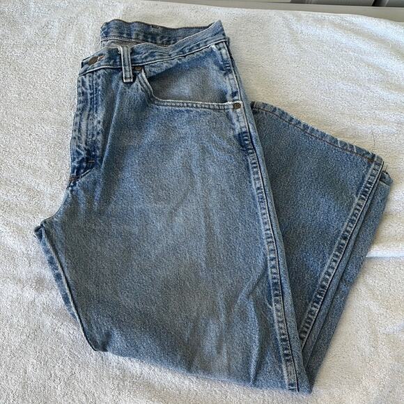 Wrangler Regular Fit Jeans Light Blue 34x29 - Picture 1 of 7